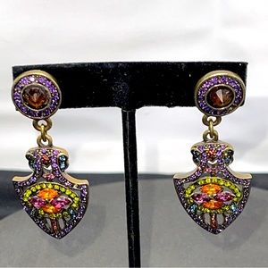 Heidi Daus Earrings Art Deco